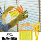 Maxbell Blinds Duster 7 Finger Blinds Cleaning Brush for Window Air Conditioners