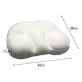 Maxbell All-Round Sleep Pillow 3D Memory Foam Neck Support Pillow White