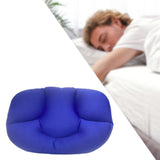 Maxbell All-Round Sleep Pillow 3D Memory Foam Neck Support Pillow Blue