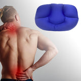 Maxbell All-Round Sleep Pillow 3D Memory Foam Neck Support Pillow Blue
