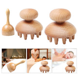Maxbell Wood Massager for Maderotherapy Anti-Cellulite Muscle Release Massage Cup