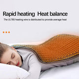 Maxbell Soft Electric Heating Pad 4 Timer Settings Large Pad for Relax Silver Grey