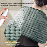 Maxbell Soft Electric Heating Pad 4 Timer Settings Large Pad for Relax Dark Green