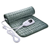 Maxbell Soft Electric Heating Pad 4 Timer Settings Large Pad for Relax Dark Green