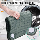 Maxbell Soft Electric Heating Pad 4 Timer Settings Large Pad for Relax Dark Green