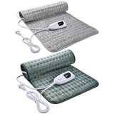 Maxbell Electric Heating Pad Machine Washable for Abdomen Cramps Relieve Stress gray