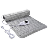 Maxbell Electric Heating Pad Machine Washable for Abdomen Cramps Relieve Stress gray