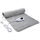 Maxbell Electric Heating Pad Machine Washable for Abdomen Cramps Relieve Stress gray