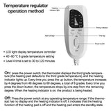Maxbell Electric Heating Pad Machine Washable for Abdomen Cramps Relieve Stress gray