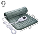 Maxbell Electric Heating Pad Machine Washable for Abdomen Cramps Relieve Stress green