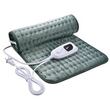 Maxbell Electric Heating Pad Machine Washable for Abdomen Cramps Relieve Stress green