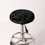 Maxbell Soft Bar Stool Covers 28-35cm Stretchable Dustproof Elastic for Bar Office Black