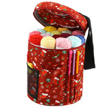 Maxbell Yarn Storage Bag Knitted Wool Bag for Knitting Supplies Knitting Needles