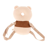 Maxbell Baby Head Protector Cushion Backpack for Age 5-24Months Baby Bear
