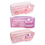 Maxbell Pencil Cases Pen Storage Bags Pouch School Stationery Supplies Pink