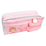 Maxbell Pencil Cases Pen Storage Bags Pouch School Stationery Supplies Pink