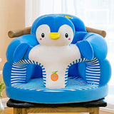 Maxbell Lovely Toddlers Couch Chairs Cover Plush Cartoon Animal Kids Sofa Cover Penguin