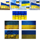 Maxbell Ukraine Flag 90x150cm Ukrainian National Flag for Holiday Yard Decoration style 1