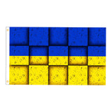 Maxbell Ukraine Flag 90x150cm Ukrainian National Flag for Holiday Yard Decoration style 1