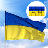 Maxbell Ukraine Flag 90x150cm Ukrainian National Flag for Holiday Yard Decoration style 1