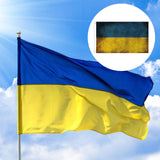 Maxbell Ukraine Flag 90x150cm Ukrainian National Flag for Holiday Yard Decoration style 2