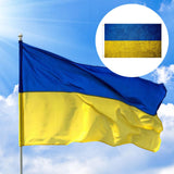 Maxbell Ukraine Flag 90x150cm Ukrainian National Flag for Holiday Yard Decoration style 3