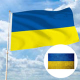 Maxbell Ukraine Flag 90x150cm Ukrainian National Flag for Holiday Yard Decoration style 3