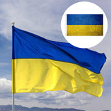 Maxbell Ukraine Flag 90x150cm Ukrainian National Flag for Holiday Yard Decoration style 3
