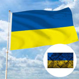 Maxbell Ukraine Flag 90x150cm Ukrainian National Flag for Holiday Yard Decoration style 4
