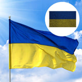 Maxbell Ukraine Flag 90x150cm Ukrainian National Flag for Holiday Yard Decoration style 5