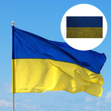 Maxbell Ukraine Flag 90x150cm Ukrainian National Flag for Holiday Yard Decoration style 5
