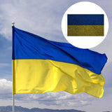 Maxbell Ukraine Flag 90x150cm Ukrainian National Flag for Holiday Yard Decoration style 5