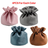 Maxbell 4Pcs Table Chair Leg Socks Sleeve Floor Protector Furniture Feet Covers Pink