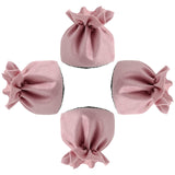 Maxbell 4Pcs Table Chair Leg Socks Sleeve Floor Protector Furniture Feet Covers Pink