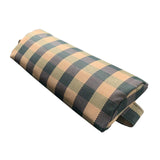 Maxbell Soft Head Cushion Pillow Breathable for Lounge Beach Patio Chair Headrest green grid