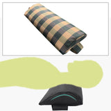 Maxbell Soft Head Cushion Pillow Breathable for Lounge Beach Patio Chair Headrest green grid