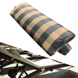 Maxbell Soft Head Cushion Pillow Breathable for Lounge Beach Patio Chair Headrest green grid