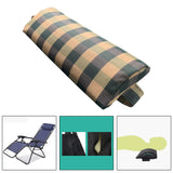 Maxbell Soft Head Cushion Pillow Breathable for Lounge Beach Patio Chair Headrest green grid