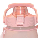 Maxbell Outdoor Motivational Water Bottle Time Marker Pink