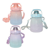 Maxbell Outdoor Motivational Water Bottle Time Marker Pink