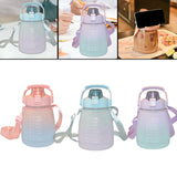 Maxbell Outdoor Motivational Water Bottle Time Marker Pink