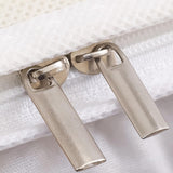 Maxbell Clothes Storage Bag Organizer Blankets Bedding Luggage Bins Box Container Beige L