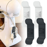 Maxbell Cable Holder Cord Wrapper Cord Organizer for Cables Storage black 2pcs