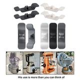 Maxbell Cable Holder Cord Wrapper Cord Organizer for Cables Storage black 2pcs