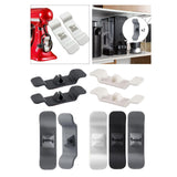 Maxbell Cable Holder Cord Wrapper Cord Organizer for Cables Storage black 2pcs