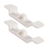 Maxbell Cable Holder Cord Wrapper Cord Organizer for Cables Storage white 2pcs