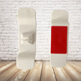 Maxbell Cable Holder Cord Wrapper Cord Organizer for Cables Storage white 2pcs