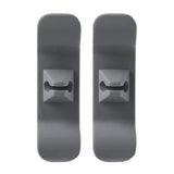 Maxbell Cable Holder Cord Wrapper Cord Organizer for Cables Storage gray 2pcs