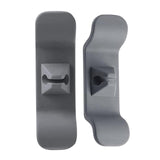 Maxbell Cable Holder Cord Wrapper Cord Organizer for Cables Storage gray 2pcs