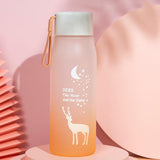 Maxbell Portable Water Bottle Drinking Daily Drinkware for Fitness Riding Orange